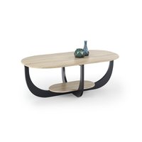 Konferenčný stolík ODILE - dub san remo / čierny