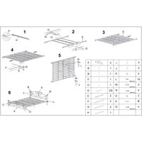 Kovová posteľ VIOLET 200x160 cm - čierna
