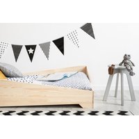 Detská posteľ z masívu BOX model 7 - 160x70 cm