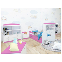 Detská posteľ so zásuvkou 180x90 cm s výrezom KORUNKA + matrace ZADARMO!