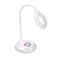 Stolná lampička ZOOM - LED 5W - nastaviteľná farba podsvietenia - s integrovanou batériou - biela