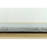 Detský plyšový koberec CHRISTIANIA - svetlo šedý