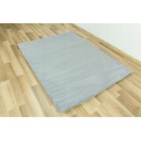 Kusový koberec CHRISTIANIA - svetlo šedý - imitácia králičie kožušiny