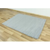 Kusový koberec CHRISTIANIA - svetlo šedý - imitácia králičie kožušiny