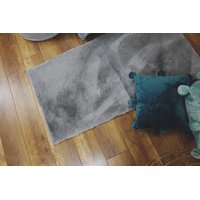 Detský plyšový koberec CHRISTIANIA - svetlo šedý