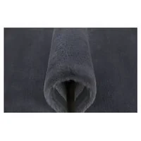 Detský plyšový koberec CHRISTIANIA - tmavosivý