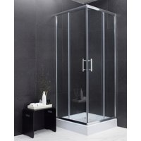 Sprchovací kút maxmax MEXEN RIO transparent - 80x80 cm, 860-080-080-01-00