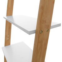Úložný regál BAMBOO - 177x35x55 cm