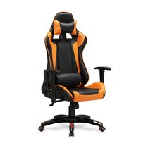 Herný stoličky DEFENDER čierno / oranžová