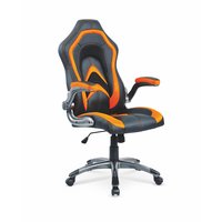 Herný stoličky KOBRA čierno / oranžová