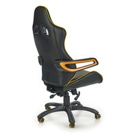 Herný stoličky MUSTANG čierno / oranžová