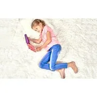 Detský plyšový koberec MAX BIELY-ECRU