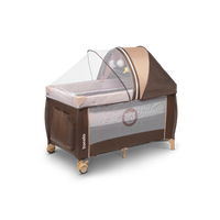 Detská cestovná postieľka Lionel Sven Plus - béžová