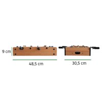 Mini stolný futbal 48,5x30,5x9 cm