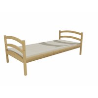 Detská posteľ z masívu 200x90cm so zásuvkou - DP006