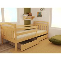 Detská posteľ z masívu 200x80cm bez šuplíku - DP015