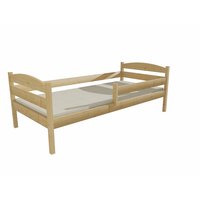 Detská posteľ z masívu 200x80cm so zásuvkami - DP017