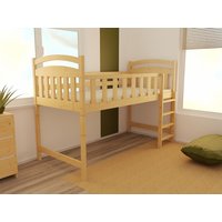Vyvýšená detská posteľ z MASÍVU 200x90cm - ZP003