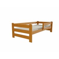 Detská posteľ z masívu 200x80cm so zásuvkou - DP019
