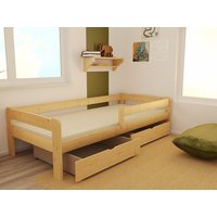 Detská posteľ z masívu 200x80 cm bez šuplíku - DP024 / V