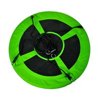 Detská hojdačka - kruh "bocianie hniezdo" - 100 cm - zelené