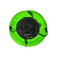 Detská hojdačka - kruh "bocianie hniezdo" - 60 cm - zelené