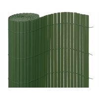 Clona na plot - imitácia bambusu - 100x300 cm zelená