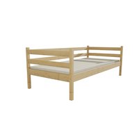 Detská posteľ z masívu 200x90 cm bez šuplíku - DP028