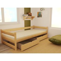 Detská posteľ z masívu 180x80 cm bez šuplíku - DP023