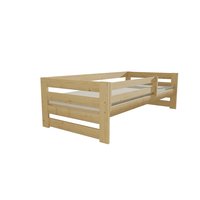 Detská posteľ z masívu 180x80 cm so zásuvkami - DP025