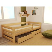 Detská posteľ z masívu 180x80 cm bez šuplíku - DP025