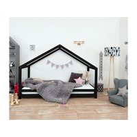 Detská Domčekové posteľ z masívu 180x90 cm SIDY