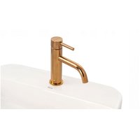 Umývadlová batéria MAXMAX Rea LUNGO - nízka - rose gold