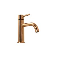 Umývadlová batéria MAXMAX Rea LUNGO - nízka - rose gold