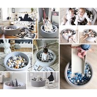 Detský molitanový bazénik BLUE CAPITAN (guličky ZADARMO) 80x30 cm