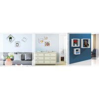 Zostava 3 nástenných políc - biele