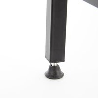 Písací stôl LOFT B2 s policou - dub sonoma / kov