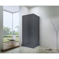 Sprchovací kút MEXEN PRETORIA 70x70 cm - GRAFIT - 852-070-070-01-40