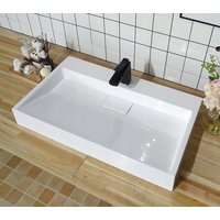 Umývadlo z liateho mramoru MAXMAX Rea GOYA 100 cm