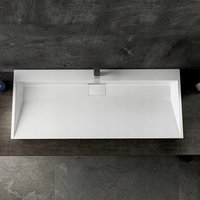 Umývadlo z liateho mramoru MAXMAX Rea GOYA 100 cm