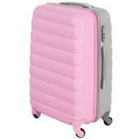 Cestovné kufre CANDY - ružovo / sivé