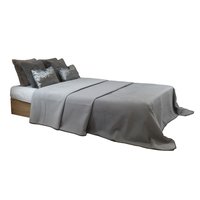 Deka / prehoz VICTORIA - svetlo šedá