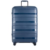 Moderné cestovný kufor MONTREAL - modrý