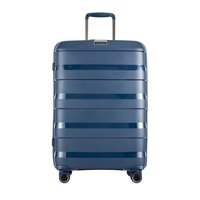 Moderné cestovný kufor MONTREAL - modrý
