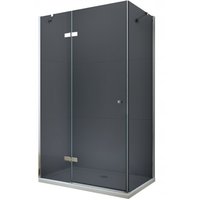 Sprchovací kút maxmax ROMA 100x70 cm - GRAFIT