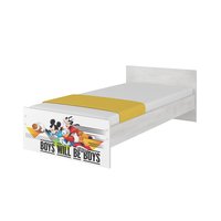 Detská posteľ MAX bez šuplíku Disney - MICKEY A KAMARÁTI 160x80 cm