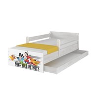 Detská posteľ MAX so zásuvkou Disney - MICKEY A KAMARÁTI 180x90 cm