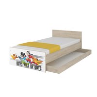 Detská posteľ MAX so zásuvkou Disney - MICKEY A KAMARÁTI 200x90 cm