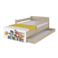 Detská posteľ MAX so zásuvkou Disney - MICKEY A KAMARÁTI 200x90 cm