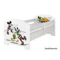 Detská posteľ Disney - MICKEY VOLLEYBALL 160x80 cm